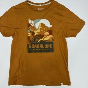 Guadalupe Mountains Brown Graphic Tee